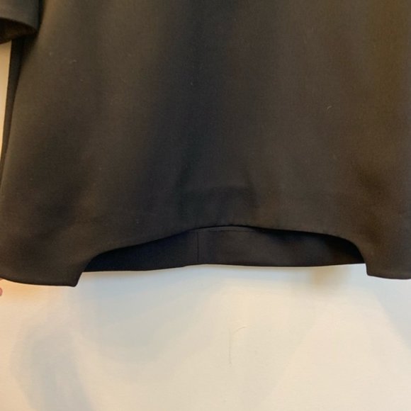 New Yves Saint Laurent runway wool crescent scoop neck bell sleeve mod minidress - Picture 12 of 16